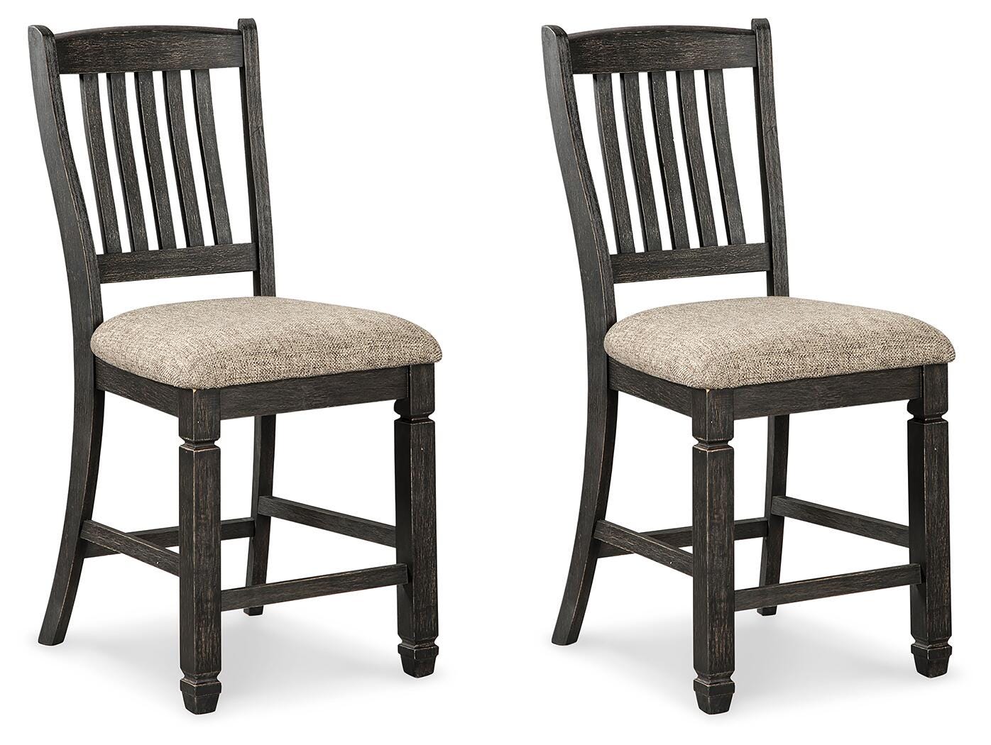 Tyler Creek Counter Height Dining Table and 2 Barstools (D736-SI) - Image 4