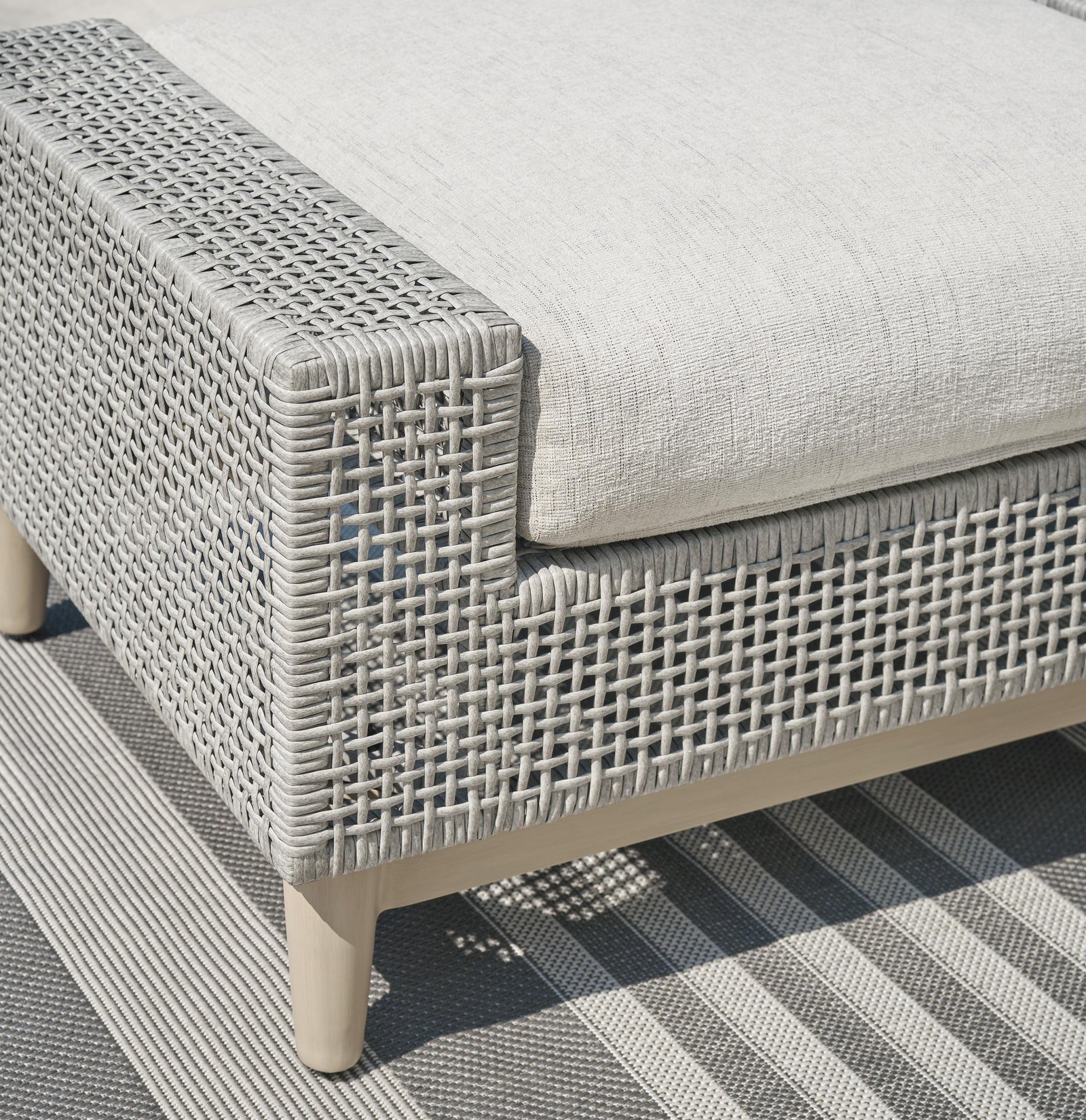 Seton Creek Outdoor Loveseat with Cushion (P798-SI) - Image 22