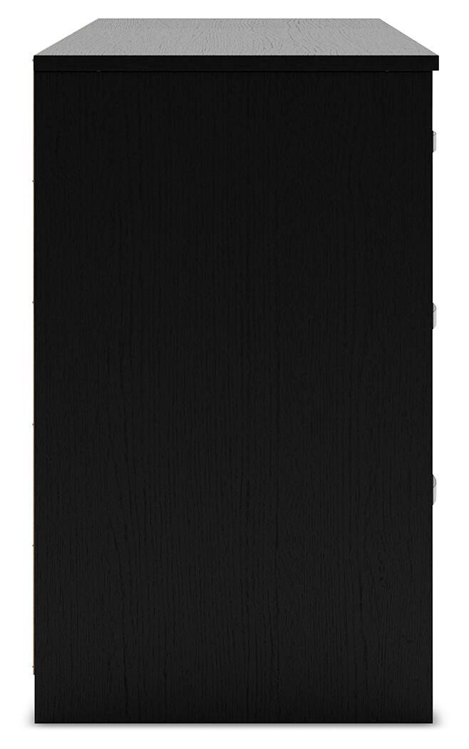 Finch Dresser - Black (EB3392-SI) - Image 6