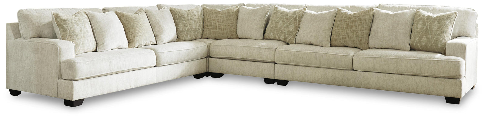 Rawcliffe 4-Piece Sectional with Ottoman (19604-SI) - Image 2