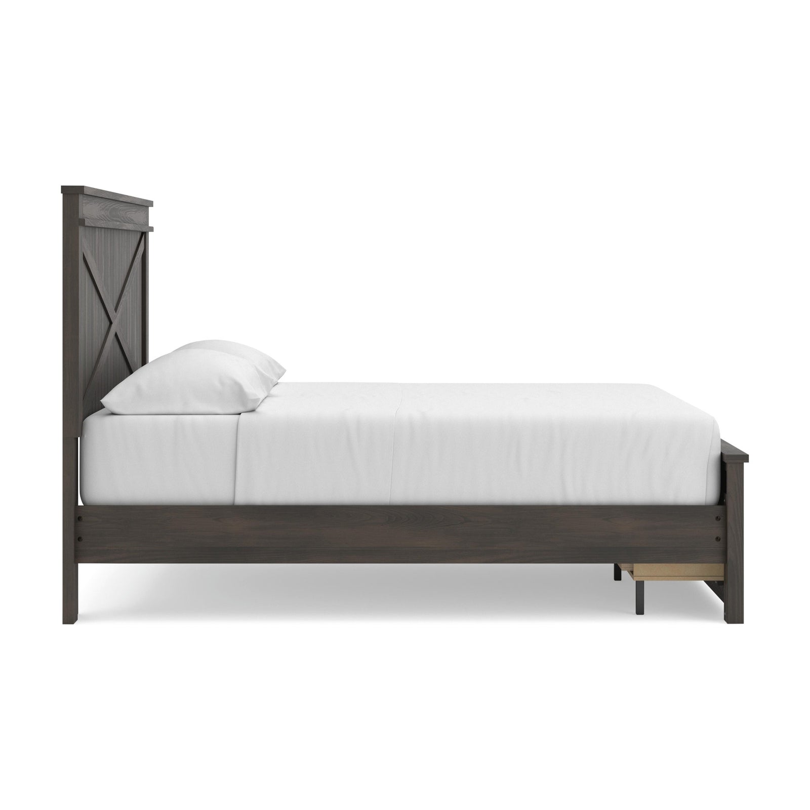 Vonitta Bay King Panel Storage Bed (PCB2648-SI) - Image 8