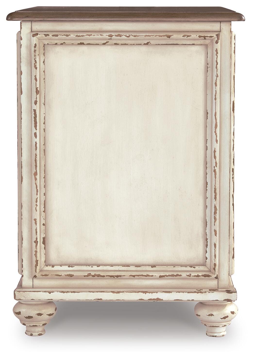 Realyn Chairside End Table - White/Brown (T743-SI) - Image 4