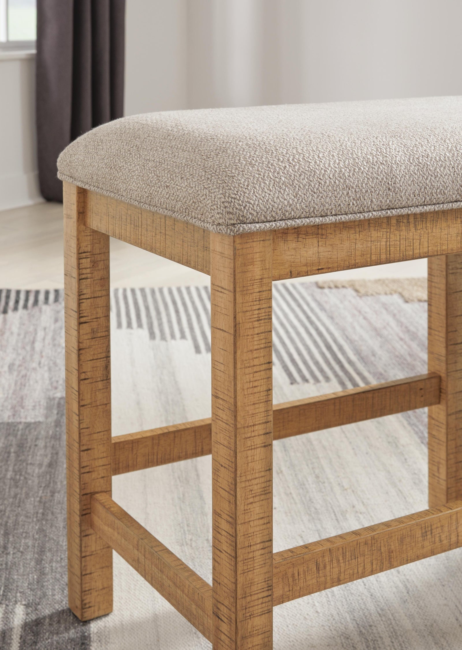 Havonplane 72 Counter Height Dining Bench (D773-SI) - Image 9
