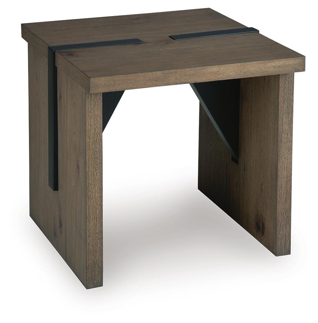 Kandinew End Table - Light Brown (T554-SI) - Image 4
