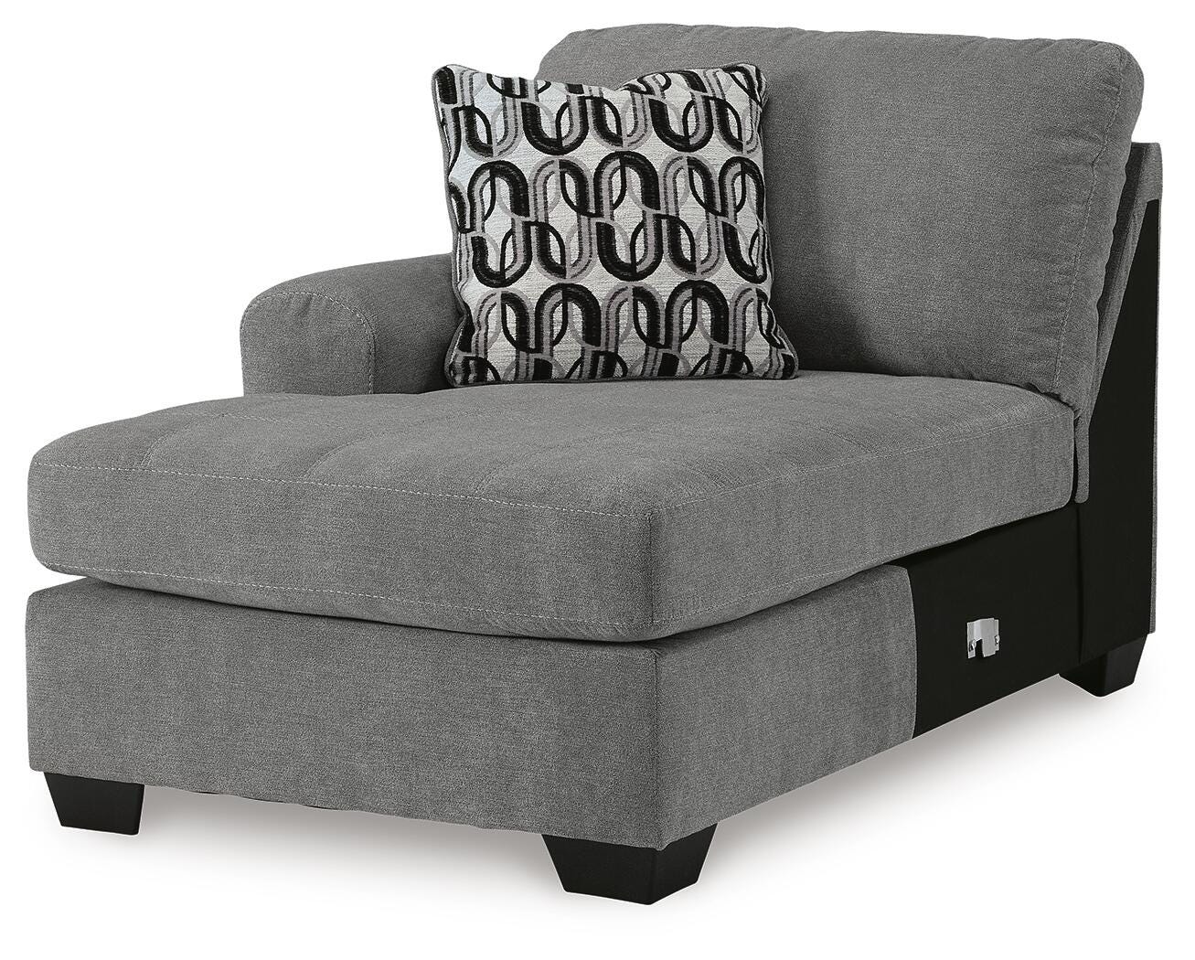 Birkdale Court Left-Arm Facing Sofa with Corner Wedge (32402-SI) - Image 9