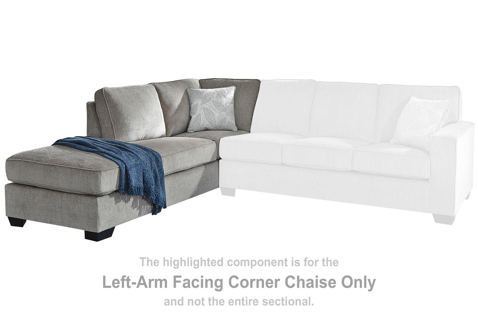Altari Right-Arm Facing Full Sofa Sleeper (87214-SI) - Image 45