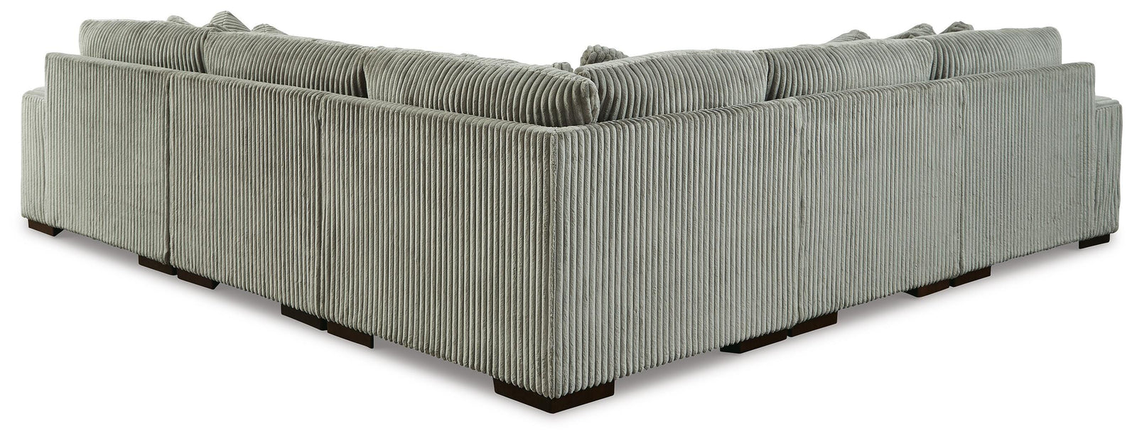 Lindyn 5-Piece Sectional and Ottoman (21105-SI) - Image 3