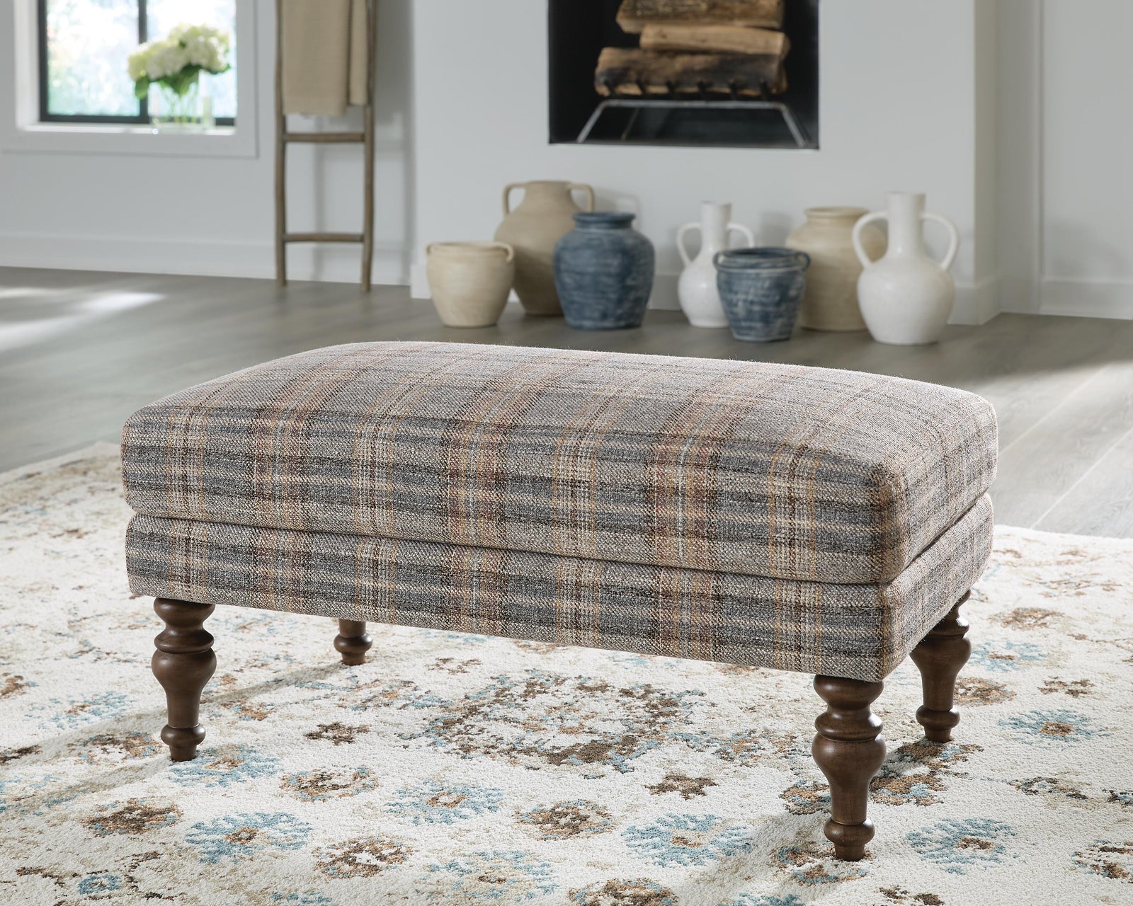 Wilkland Accent Ottoman (A3000845-SI) - Image 5
