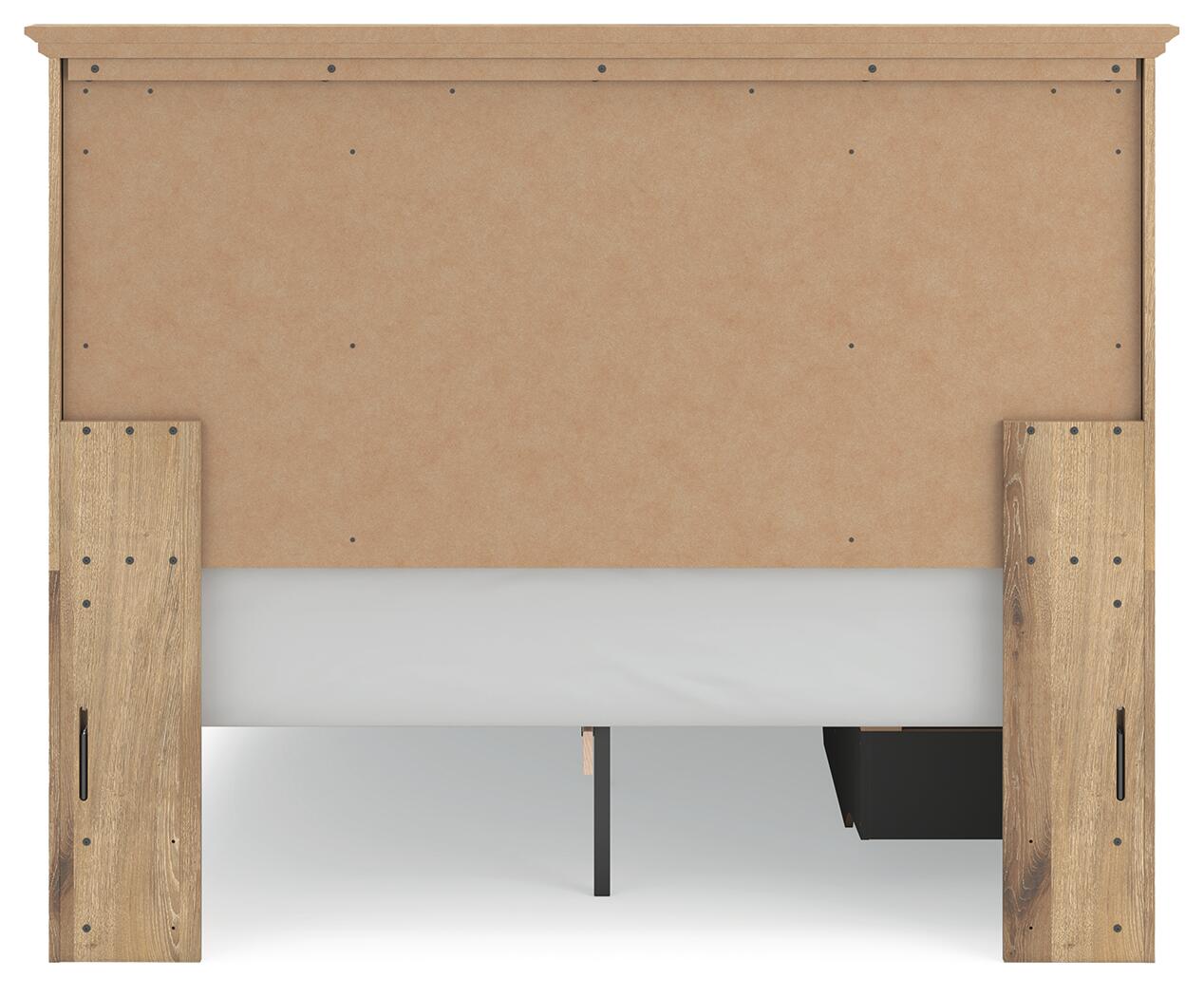 Makidern Queen Panel Storage Bed (PCB1170-SI) - Image 6