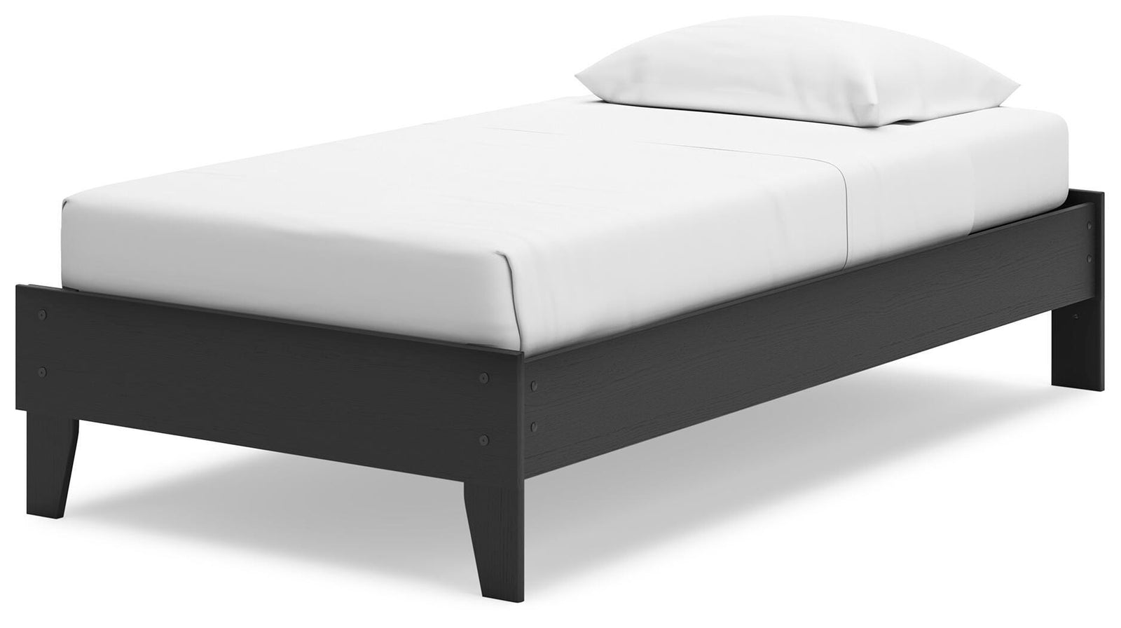 Socalle Platform Bed (Youth) - Black (EB1865-SI) - Image 3