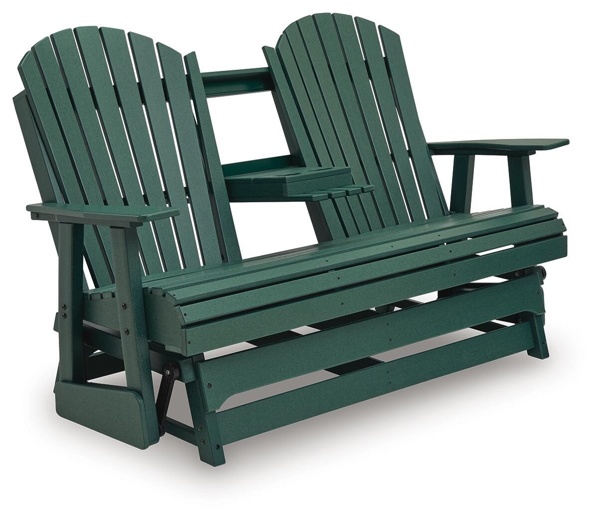 Shell Beach Outdoor Loveseat Glider (PCP115-SI) - Image 3