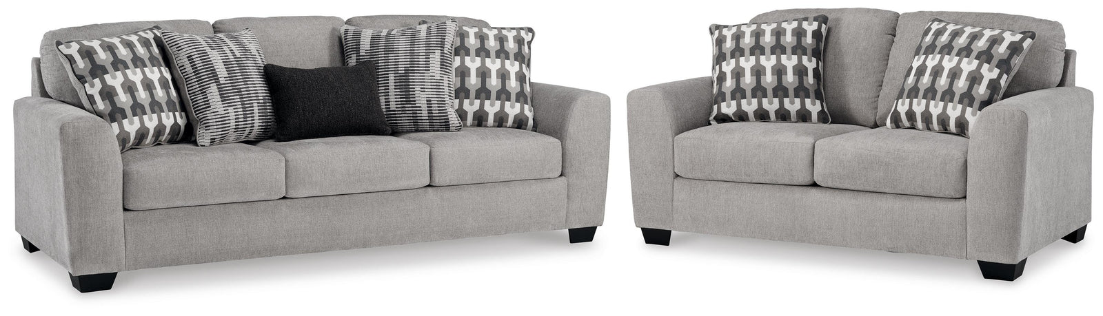 Avenal Park Sofa and Loveseat (50805-SI)