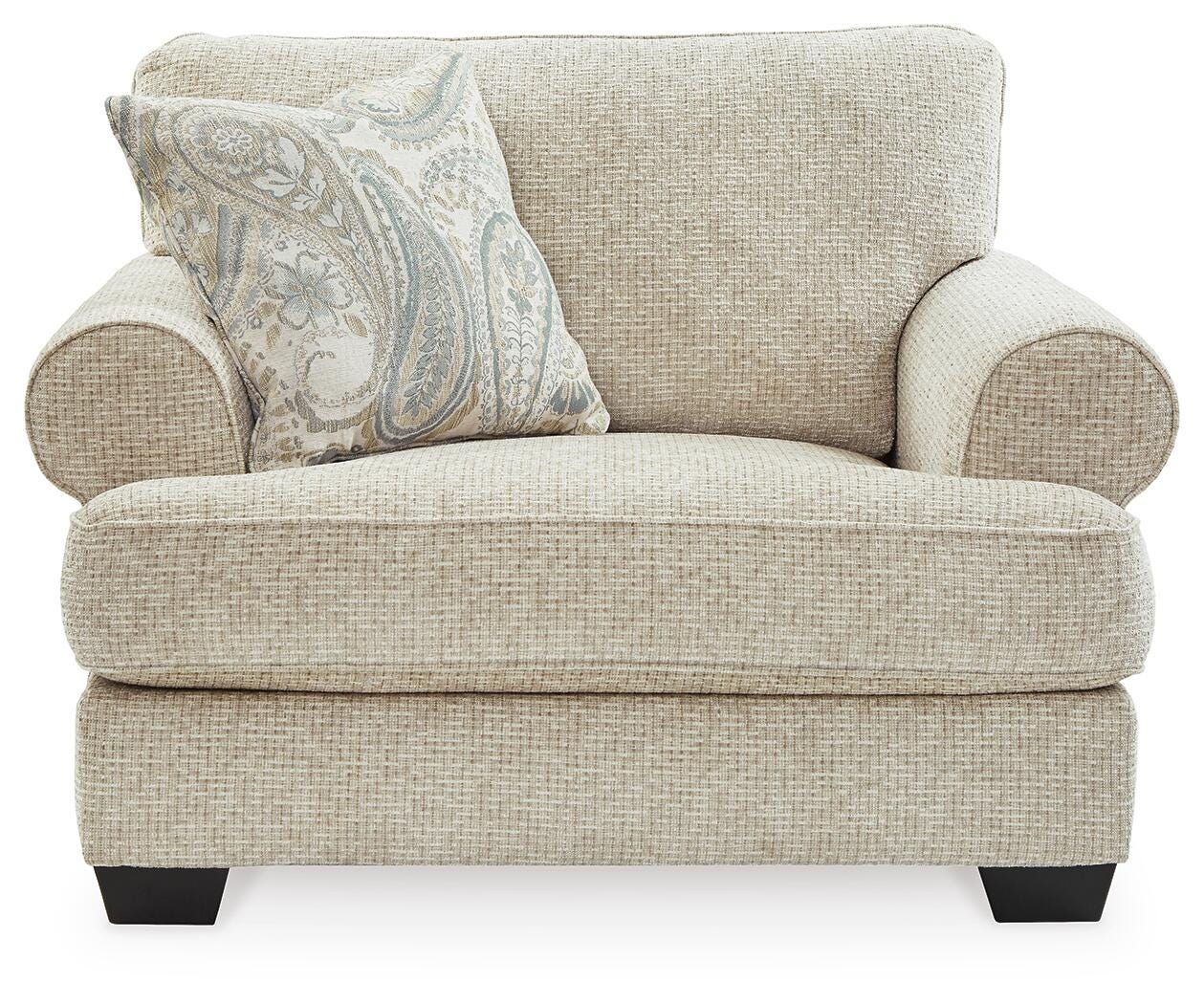 Monaghan Oversized Chair and Ottoman (96205-SI) - Image 5