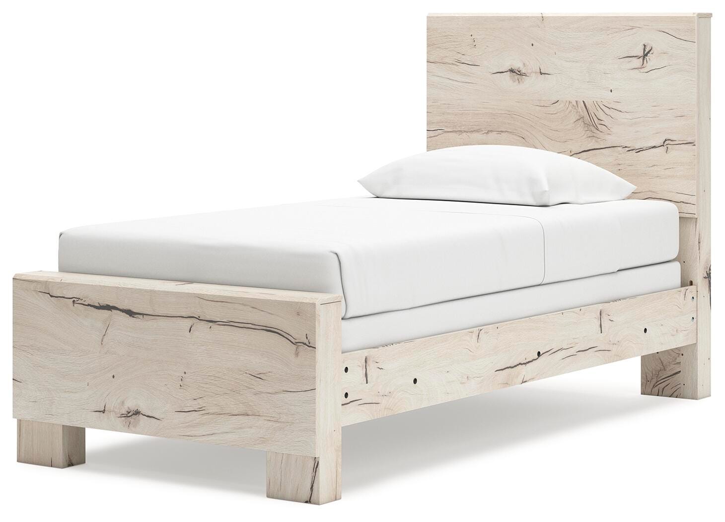 Lawroy Panel Bed (Youth) - Light Natural (B2310-SI) - Image 2