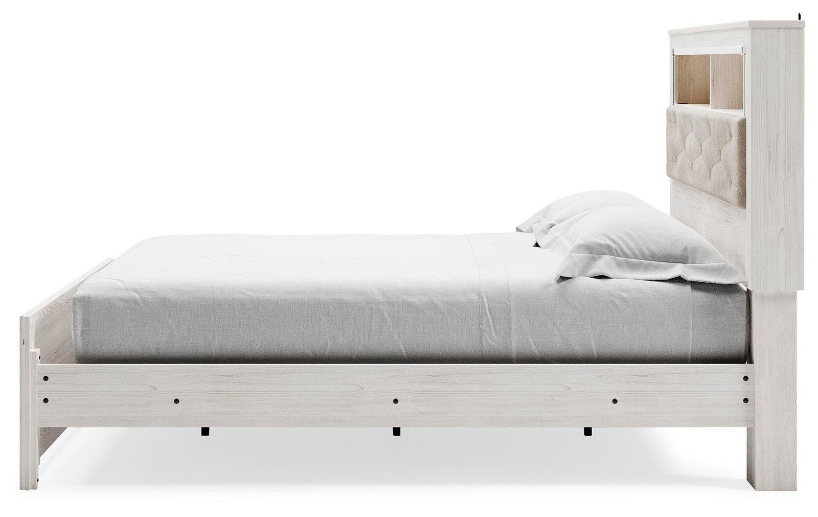 Altyra Panel Bookcase Bed - White (B2640-SI) - Image 5