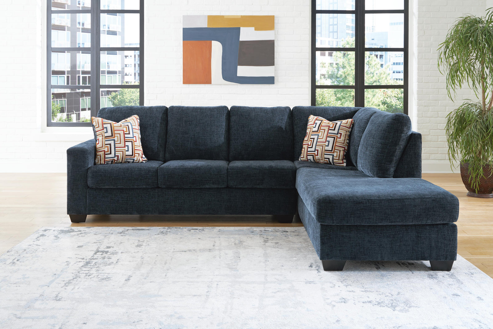 Aviemore 2-Piece Sectional with Chaise (24303-SI) - Image 5