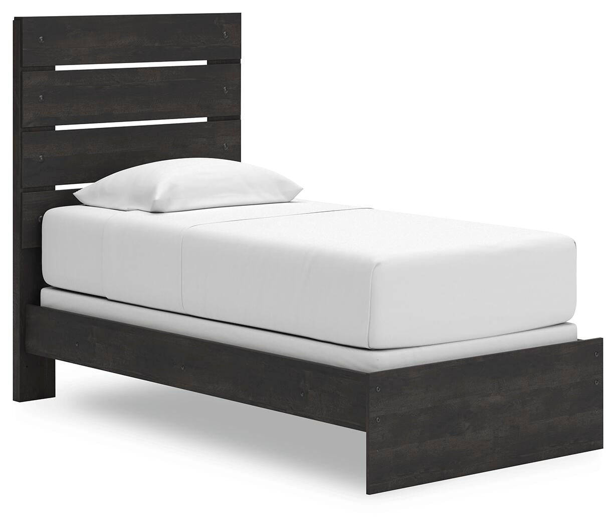 Hollivern Twin Panel Bed, Dresser and Mirror (PCB2108-SI) - Image 9