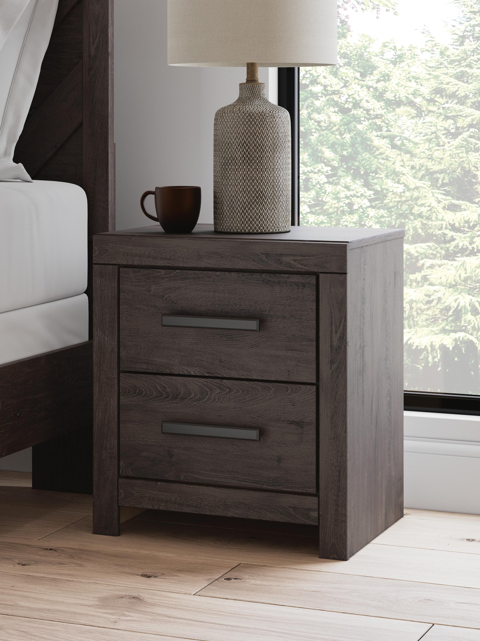 Prendonea Nightstand - Charcoal (B3789-SI) - Image 6