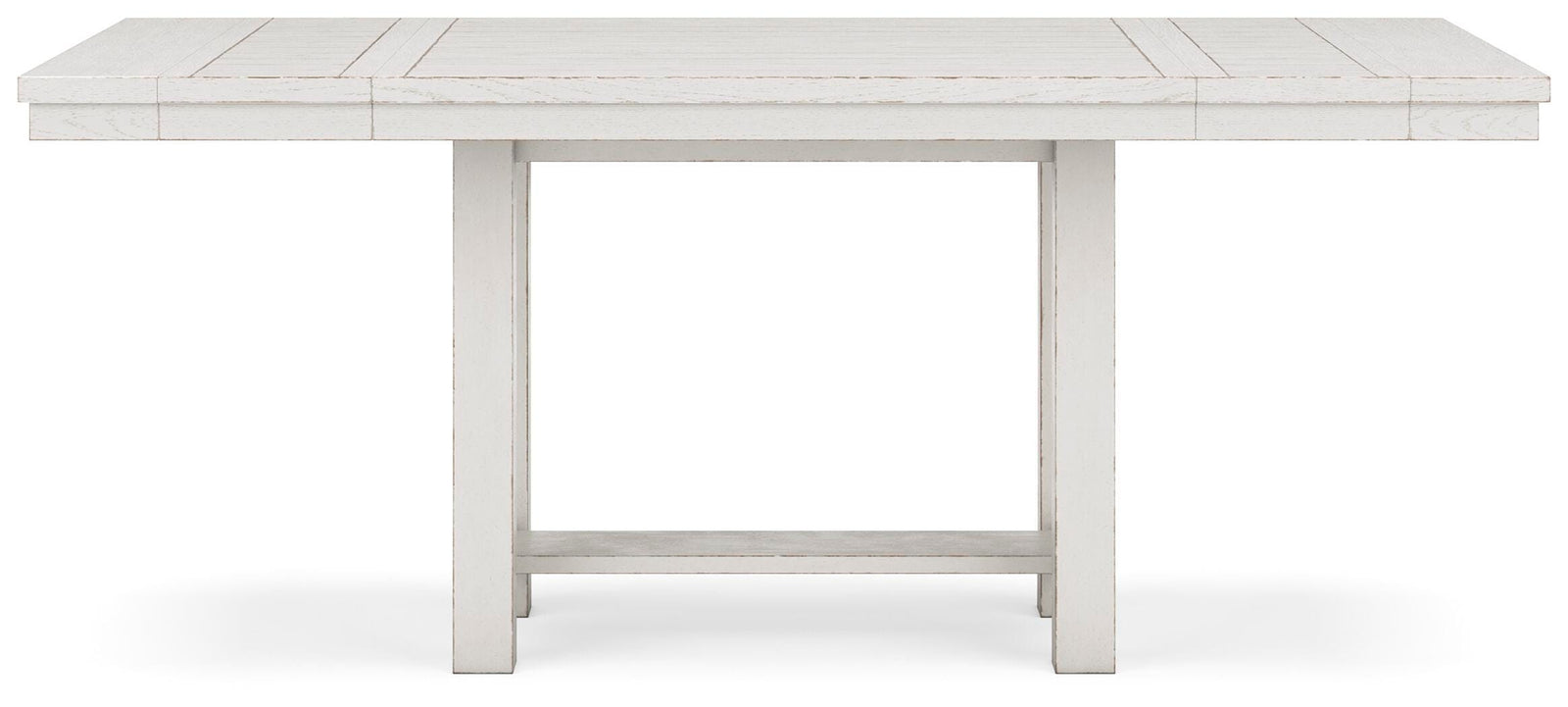 Robbinsdale Counter Height Extension Dining Table, 6 Barstools and Bench (D642-SI) - Image 11