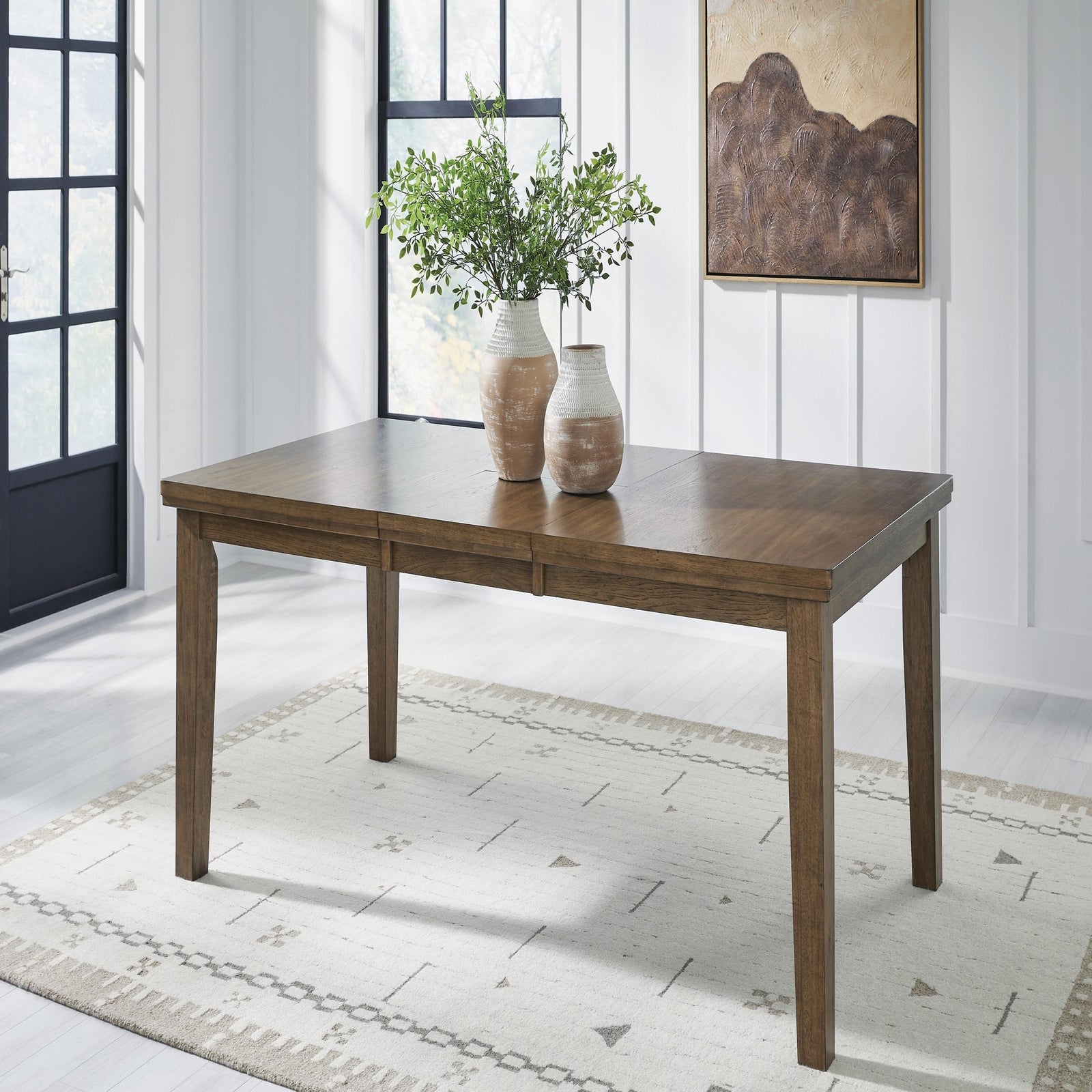 Urbinforte Extension Dining Table, 4 Chairs and Bench (PCD592-SI) - Image 15