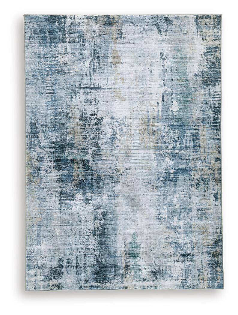 Arlenmont 5 x 7 Memory Foam Area Rug (R40748-SI)