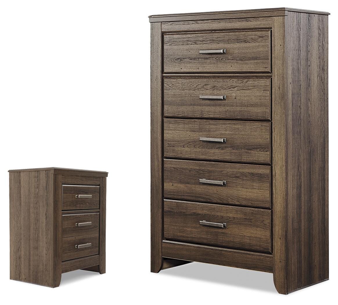 Juararo Chest and Nightstand (B251-SI)