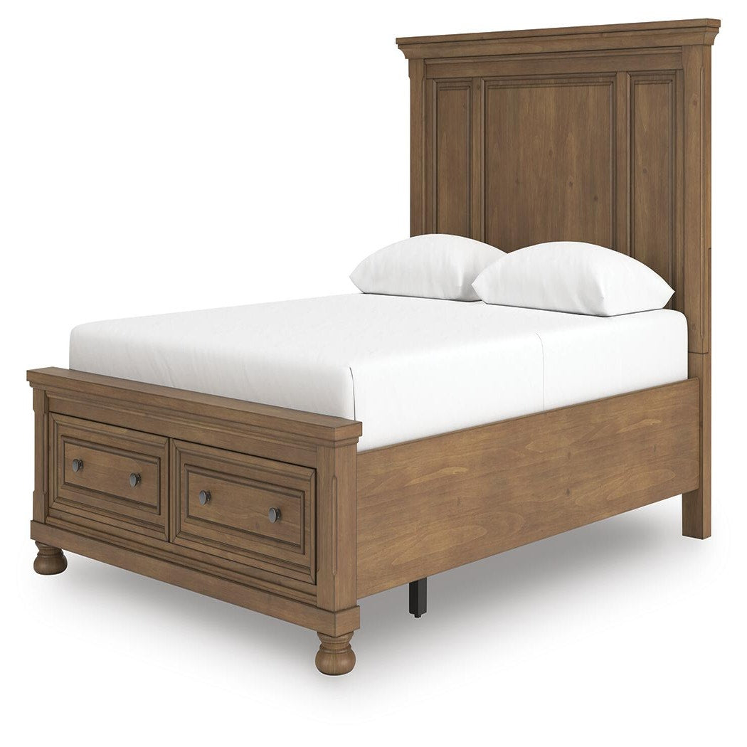 Feddinger Queen Panel Storage Bed (PCB779-SI) - Image 3