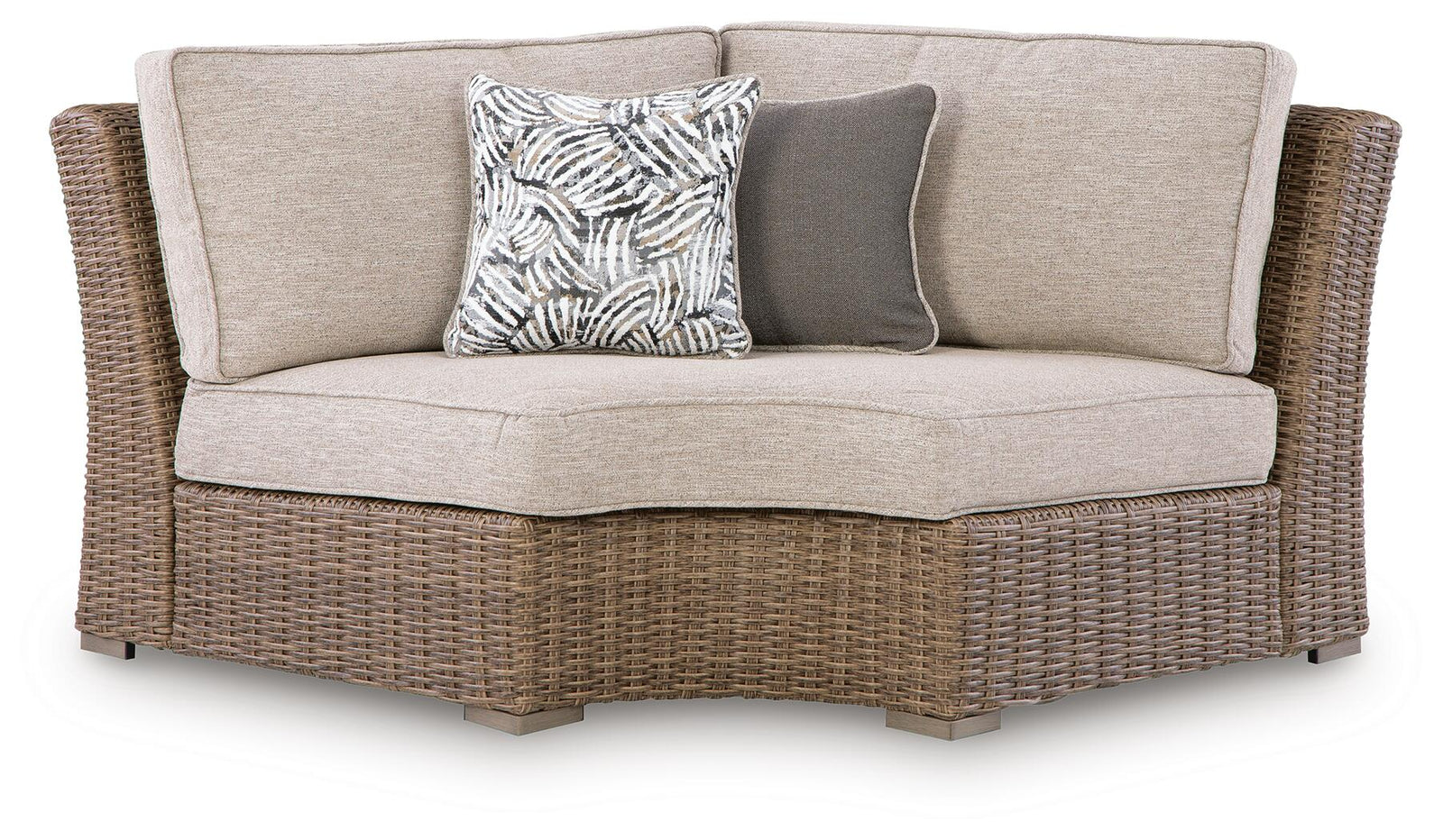 Laguna Heights Outdoor Curved Corner Chair with Cushion (PCP790-SI)