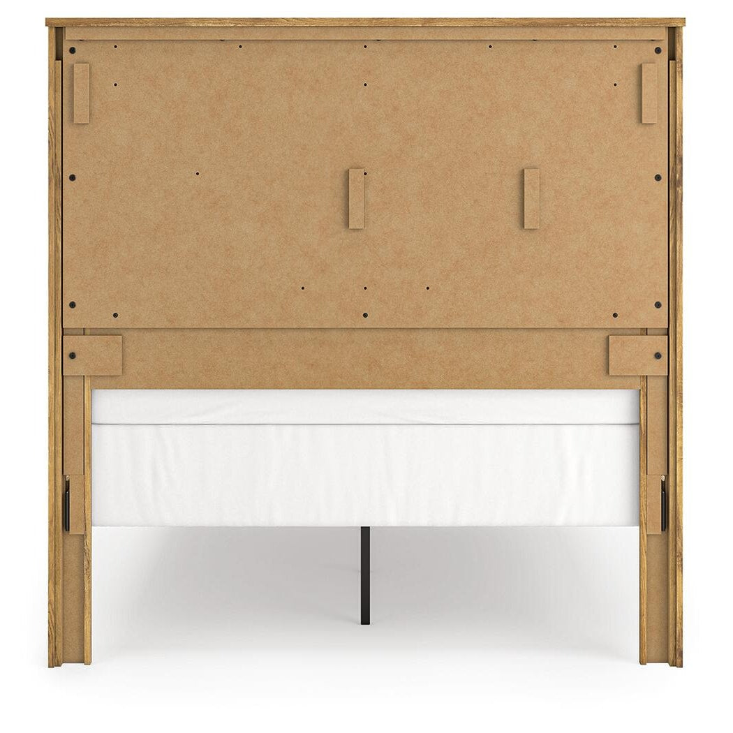 Maystonna Queen Crossbuck Panel Bed (PCB1580-SI) - Image 5