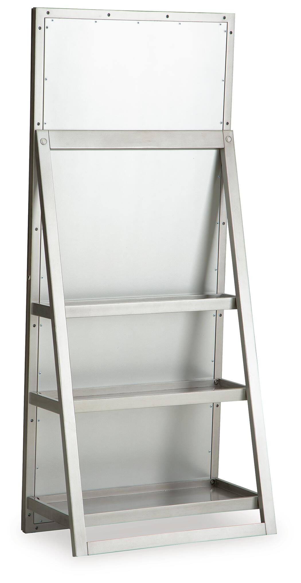 Evesen Floor Standing Mirror/Storage (A8010380-SI) - Image 3