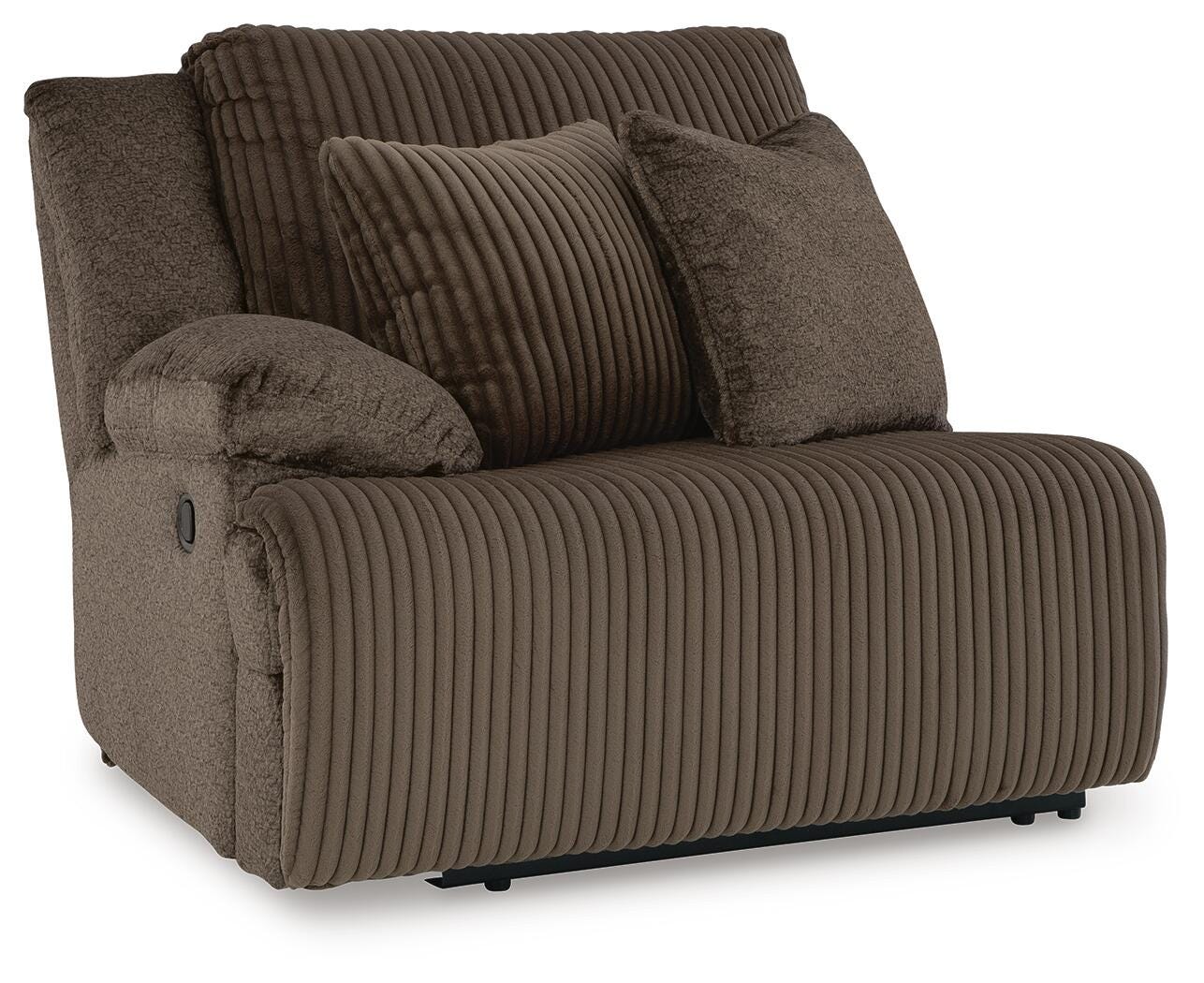 Top Tier 3-Piece Reclining Sofa Chaise Sectional (92705-SI) - Image 11