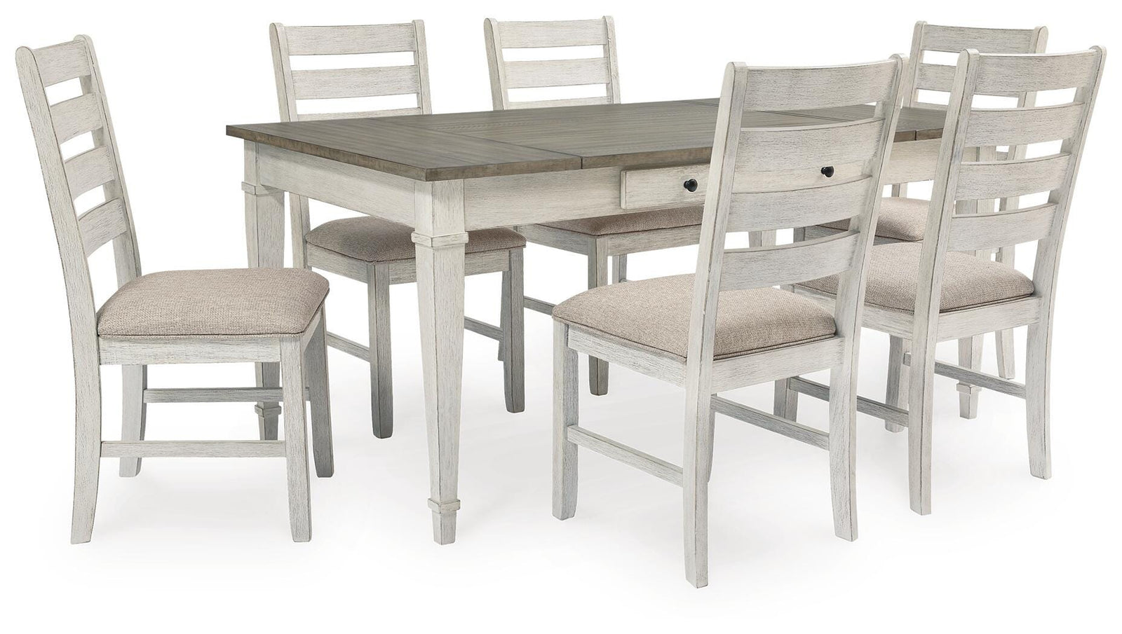 Skempton Dining Table and 6 Chairs (D394-SI)
