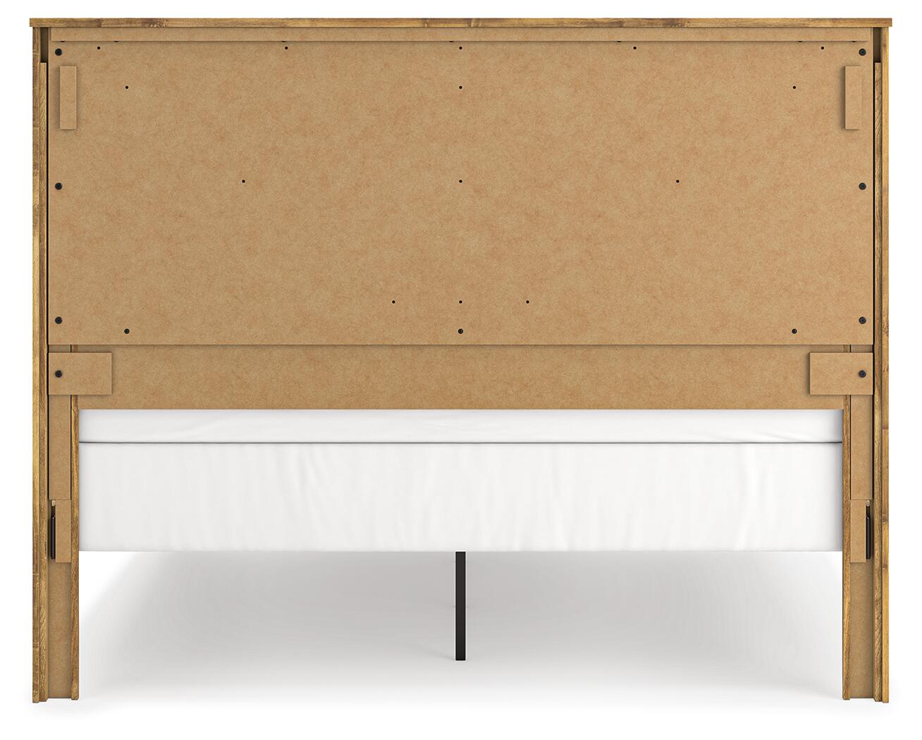 Maystonna King Crossbuck Panel Bed, Dresser, Mirror and Nightstand (PCB1580-SI) - Image 12