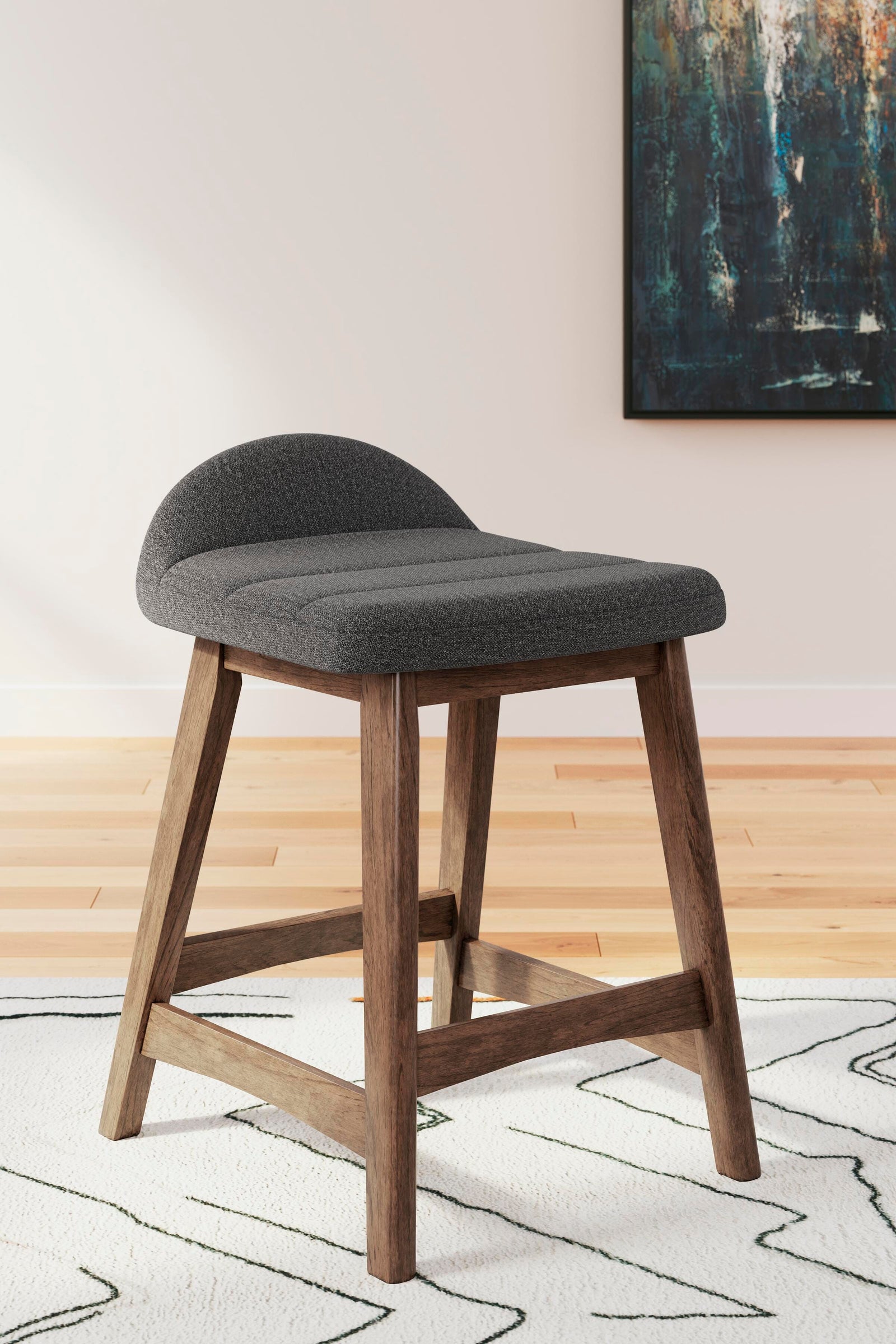 Lyncott Counter Height Bar Stool (D615-SI) - Image 43
