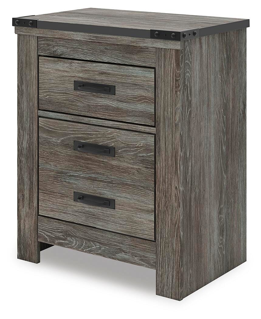 Frandern Nightstand - Gray (B4480-SI) - Image 3