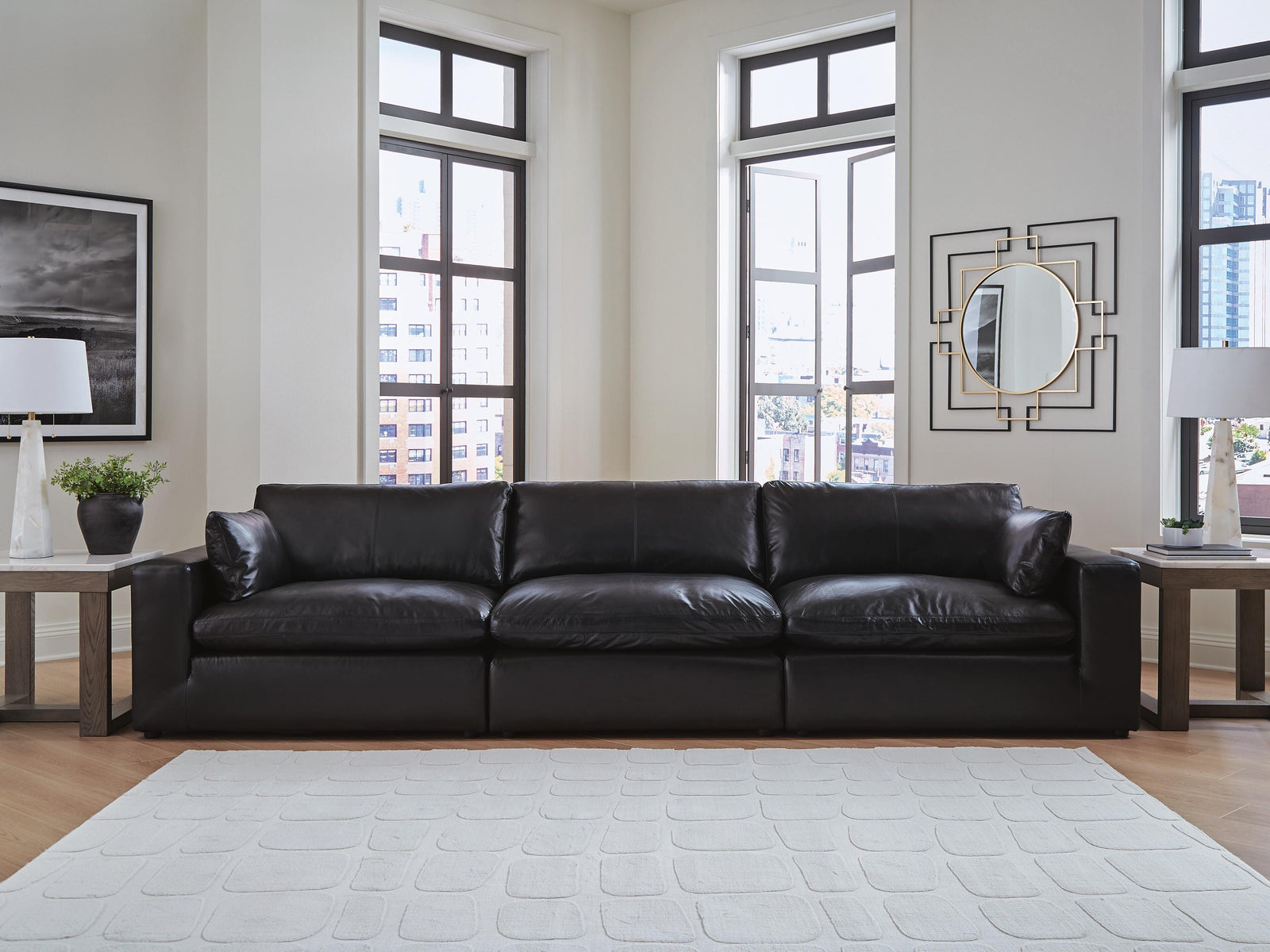 Emilia 3-Piece Sectional Sofa (30902-SI) - Image 2