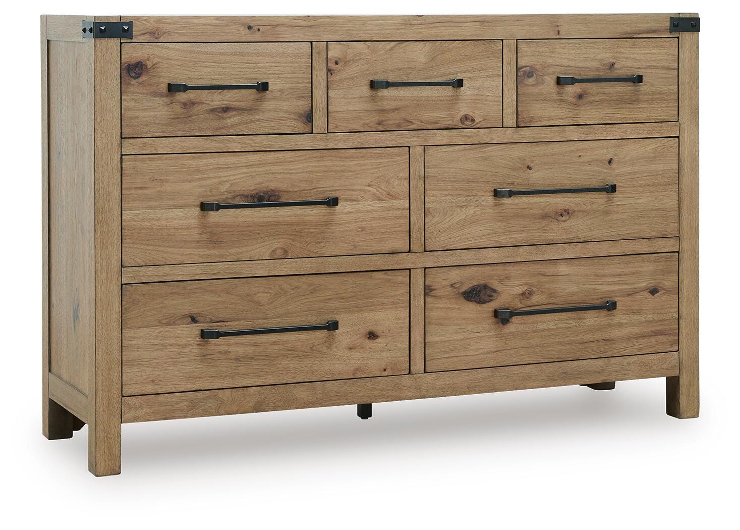 Ridgester Dresser - Light Brown (B858-SI) - Image 3