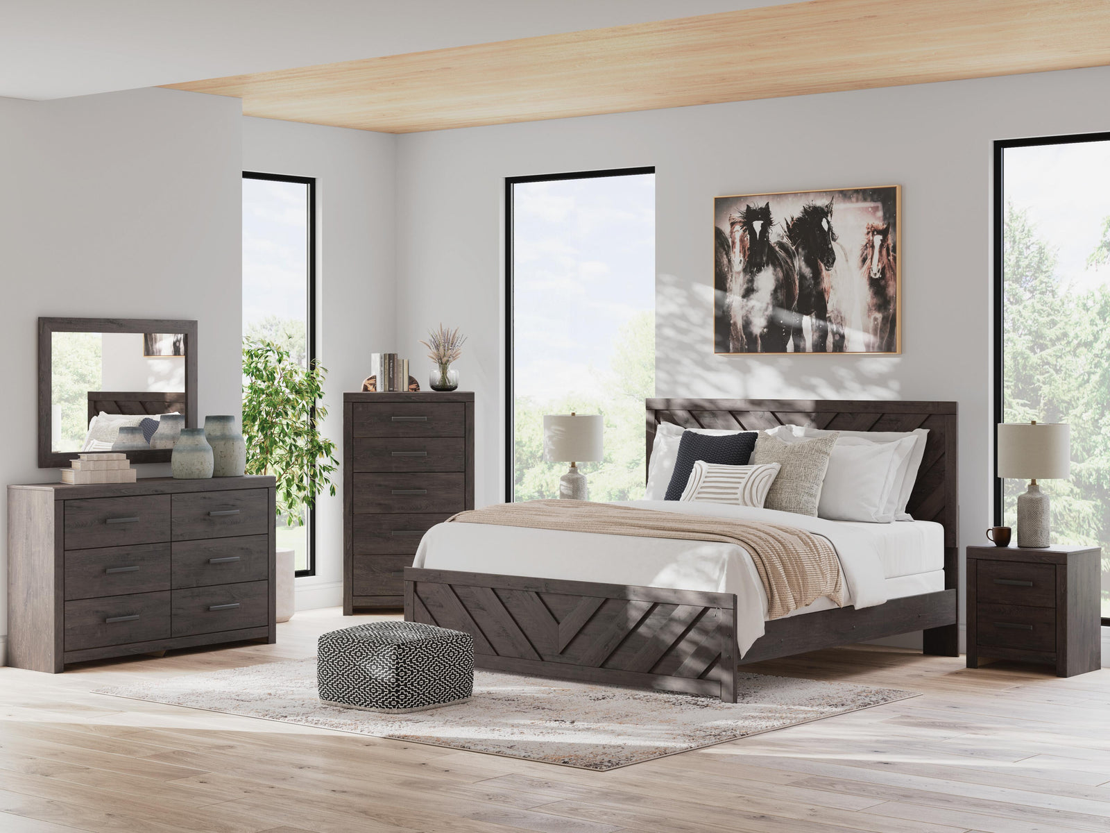 Prendonea Dresser - Charcoal (B3789-SI) - Image 9
