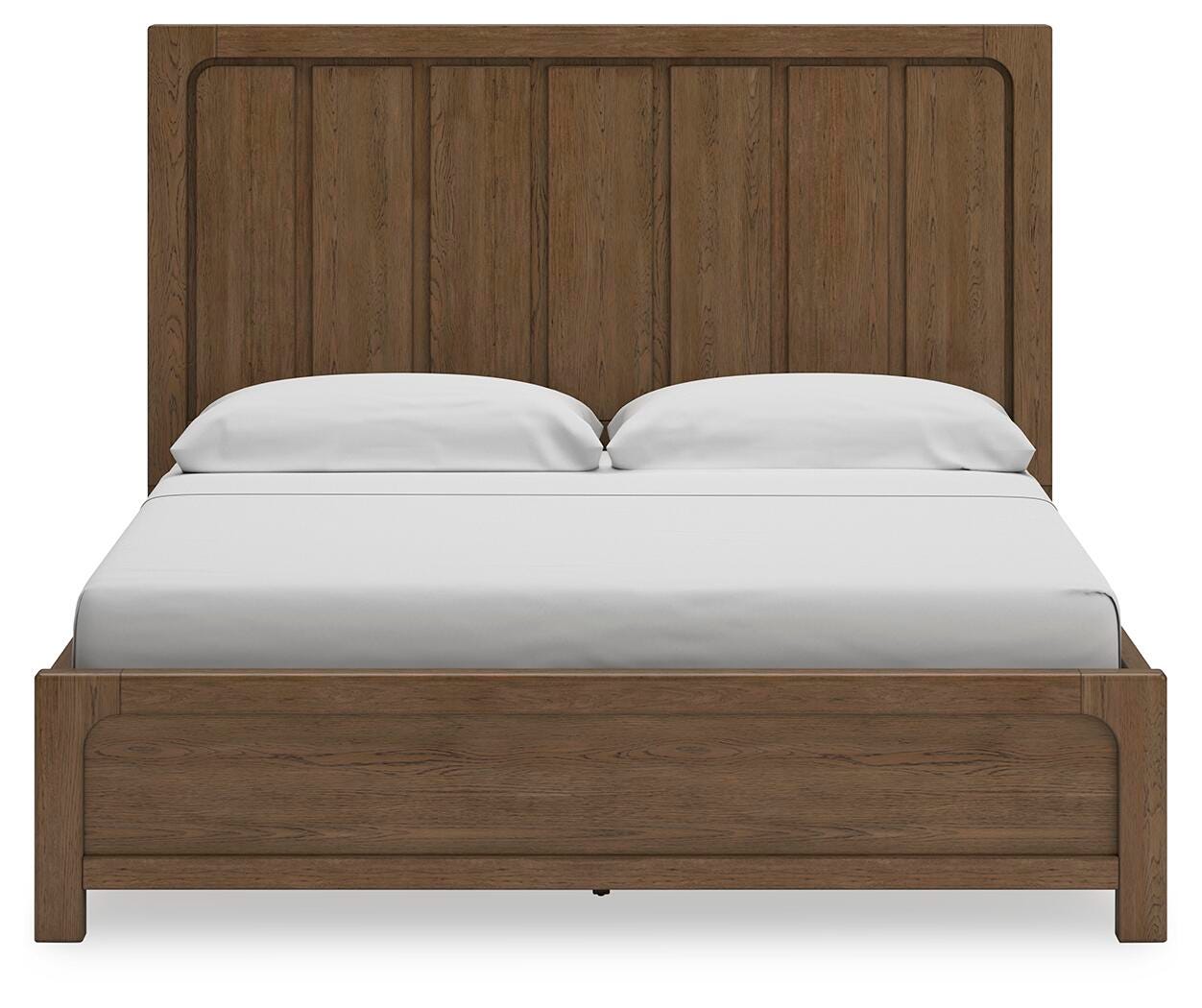 Cabalynn Panel Bed with Storage, Dresser and Mirror - Light Brown (B974-SI) - Image 13