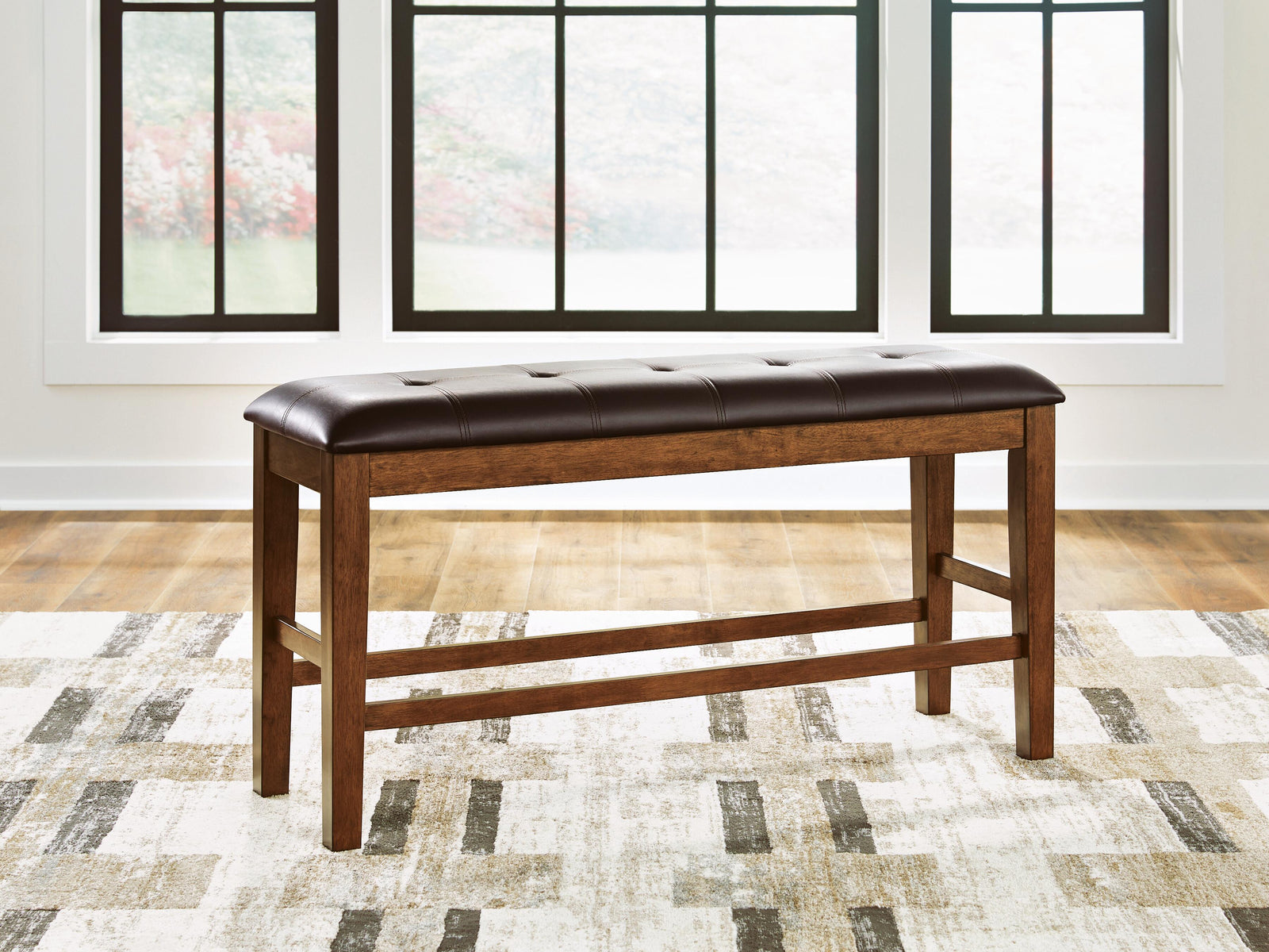 Ralene Counter Height Dining Bench (D594-SI) - Image 2