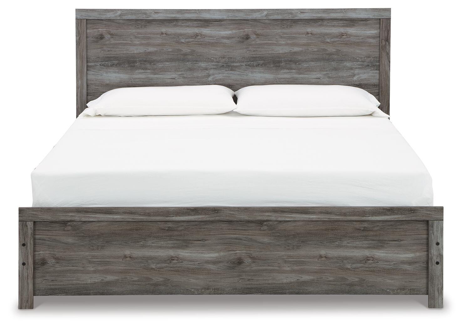 Bronyan Panel Bed, Dresser, Mirror and Nightstand - Dark Gray (B1290-SI) - Image 3