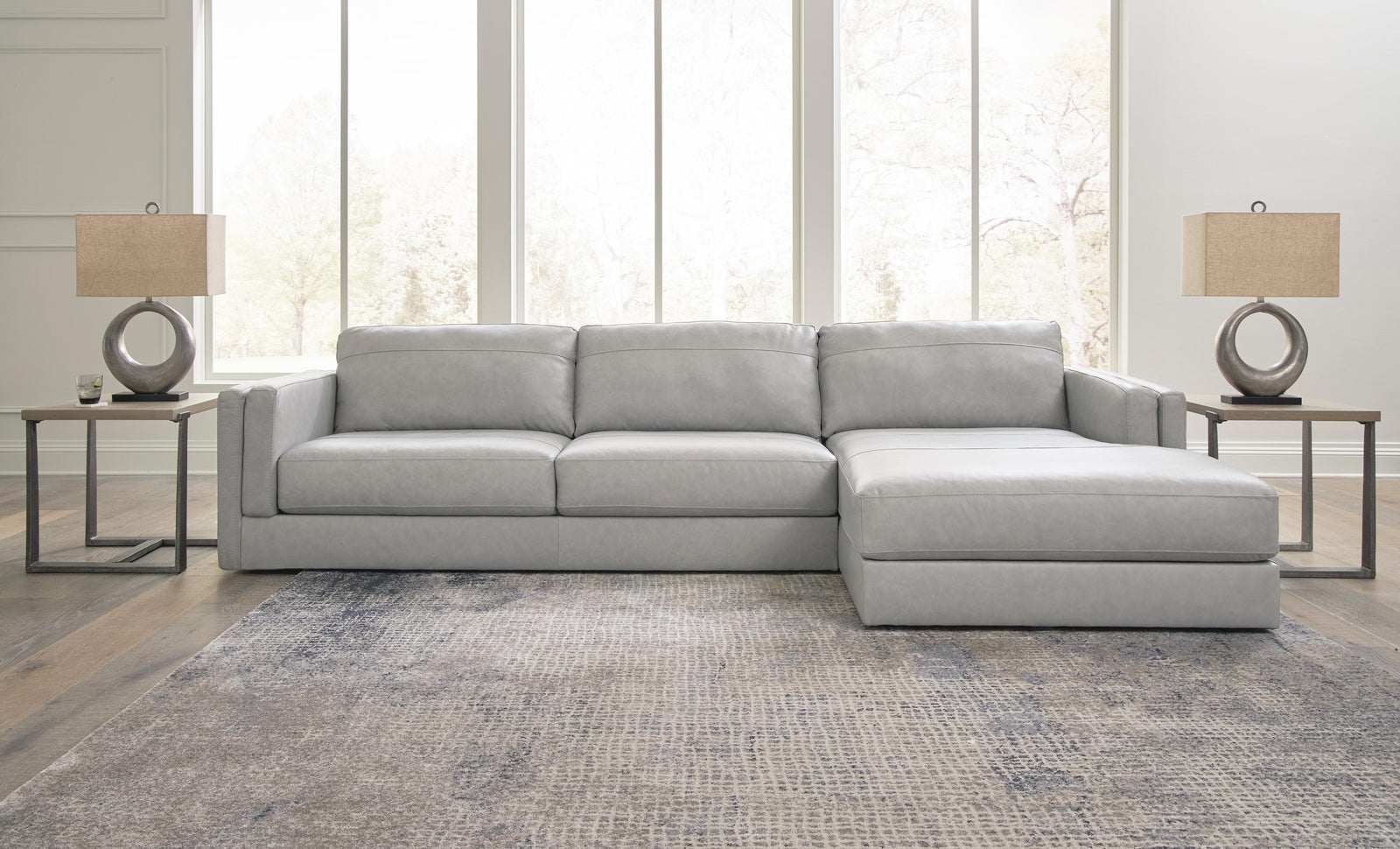 Amiata 2-Piece Sectional with Chaise (57404-SI) - Image 4