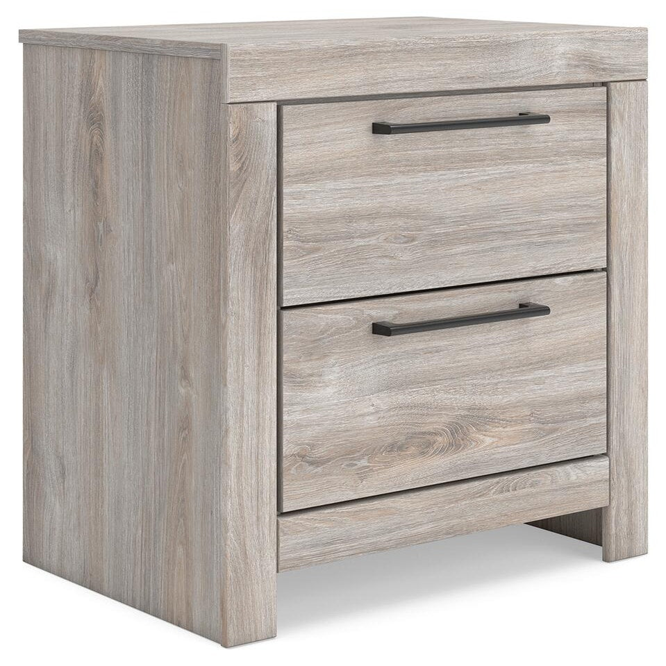 Broachmyn King Panel Bed, Dresser and Nightstand (PCB1120-SI) - Image 17