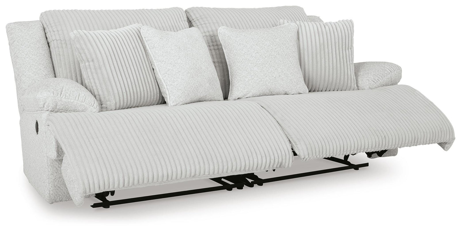 Top Tier 2-Piece Reclining Sectional Loveseat (92706-SI) - Image 3