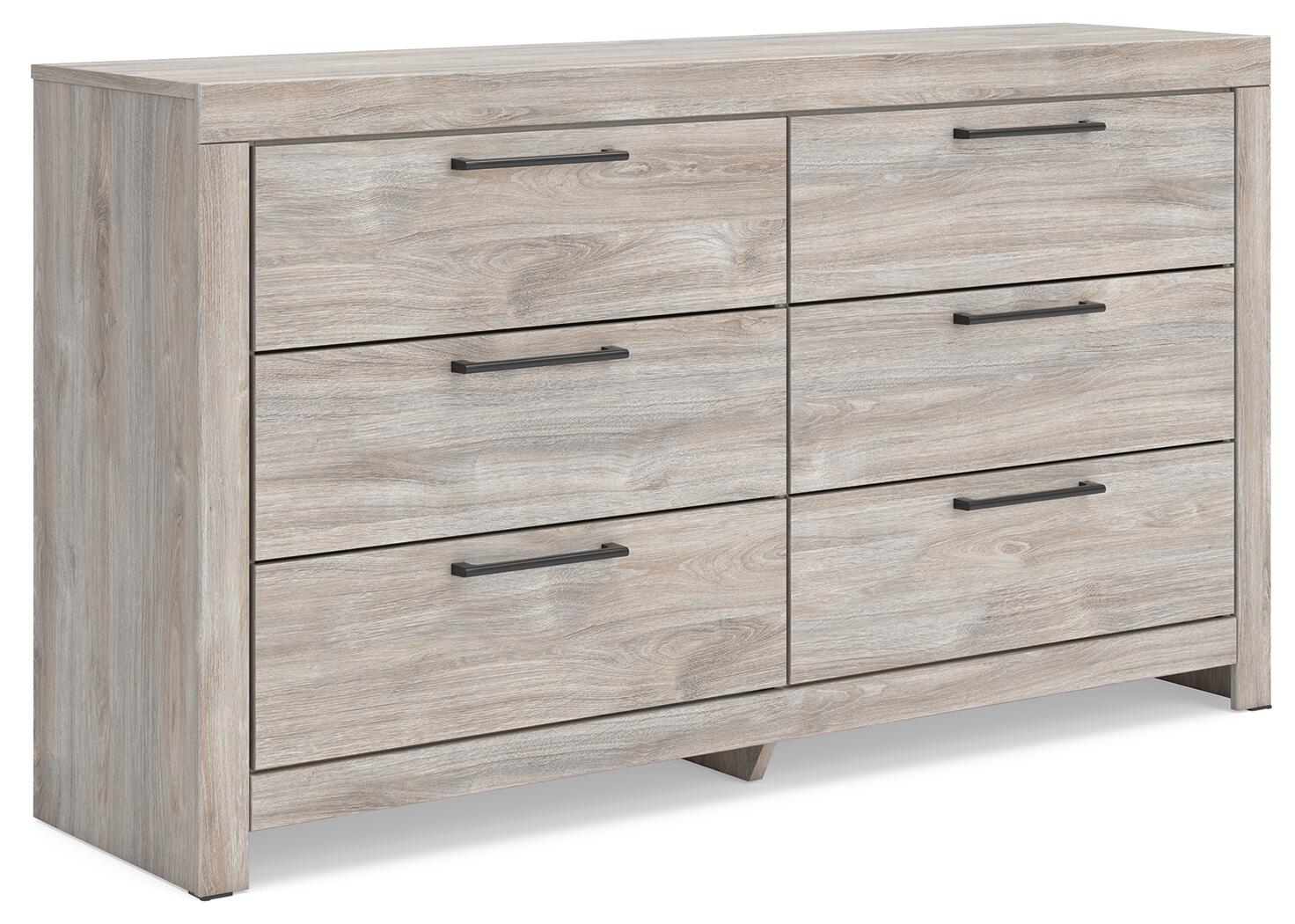 Broachmyn King Panel Bed, Dresser and Nightstand (PCB1120-SI) - Image 3