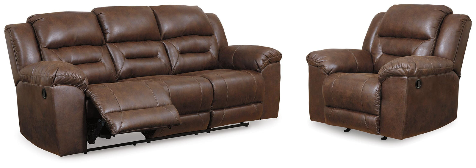 Stoneland Reclining Sofa and Recliner (39904-SI)