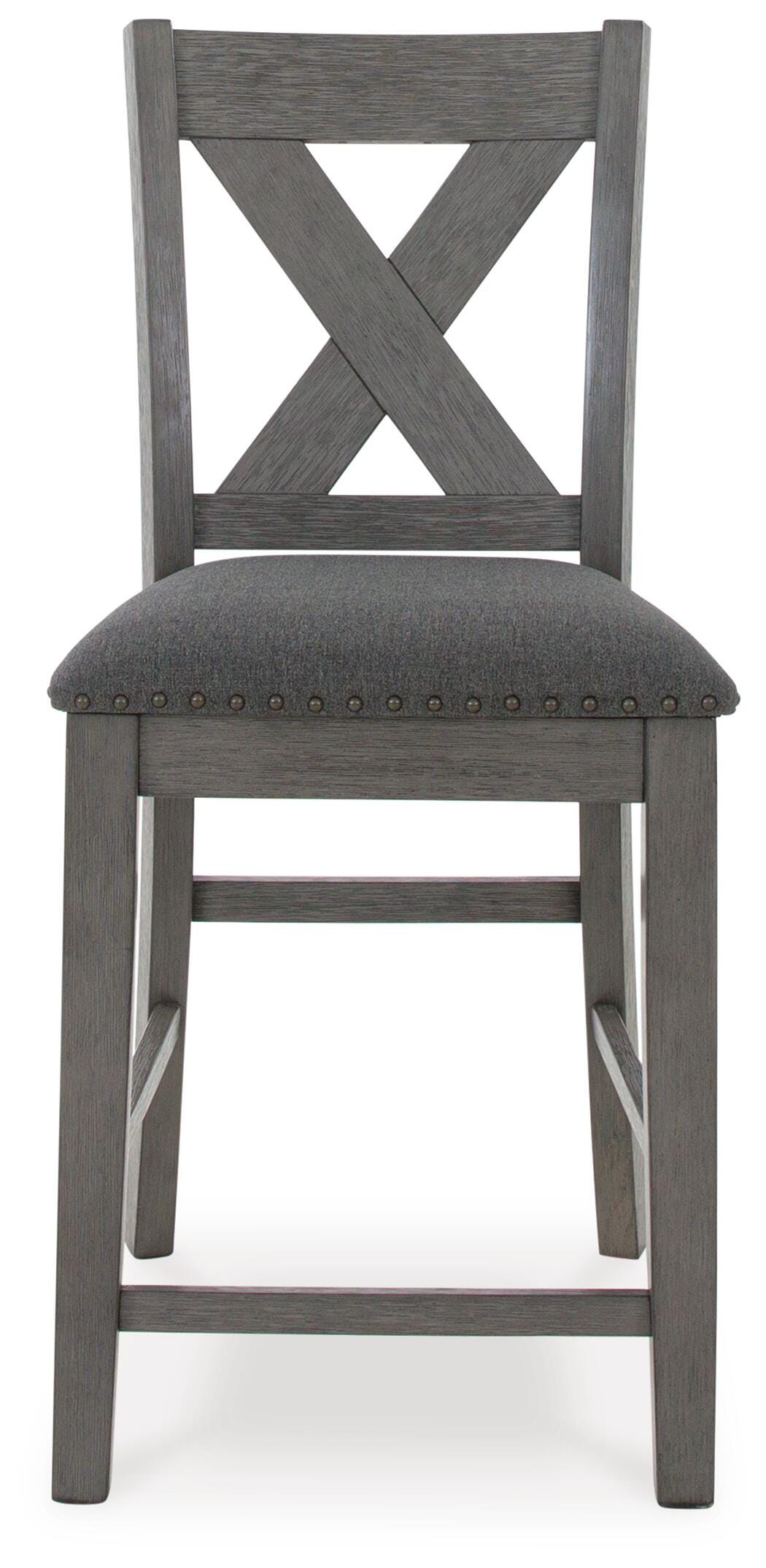 Caitbrook Counter Height Dining Table and Bar Stools (Set of 7) (D388-SI) - Image 7