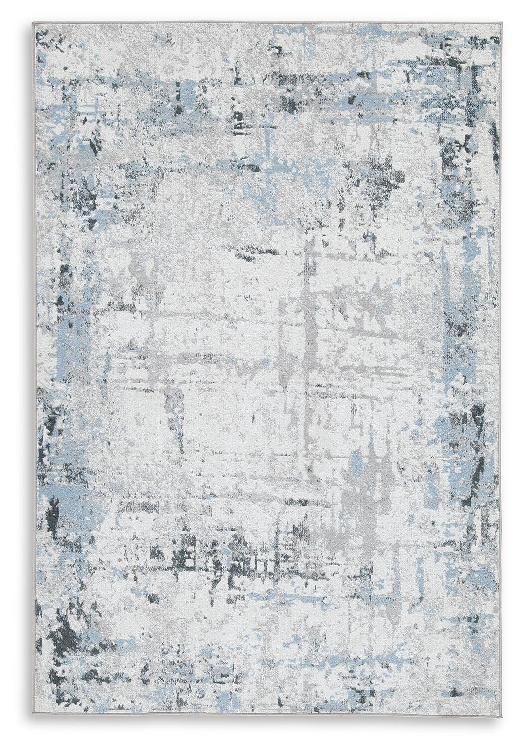 Emertonly 8 x 10 Washable Rug (R40698-SI)