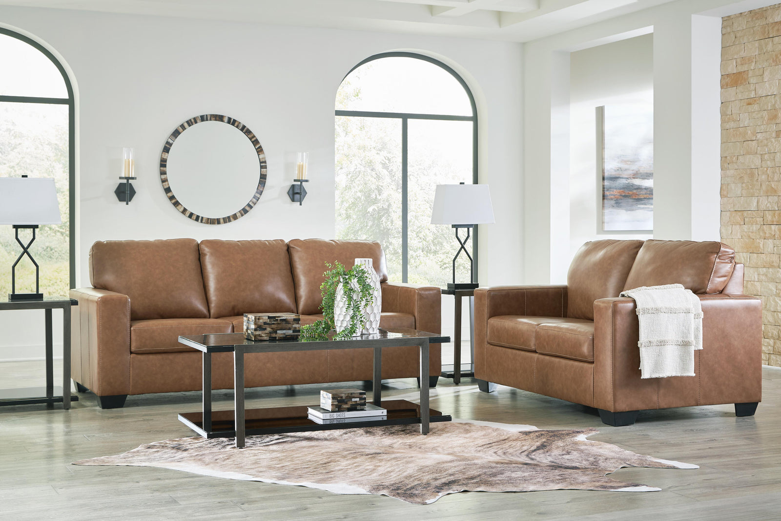 Bolsena Sofa and Loveseat (55603-SI) - Image 3