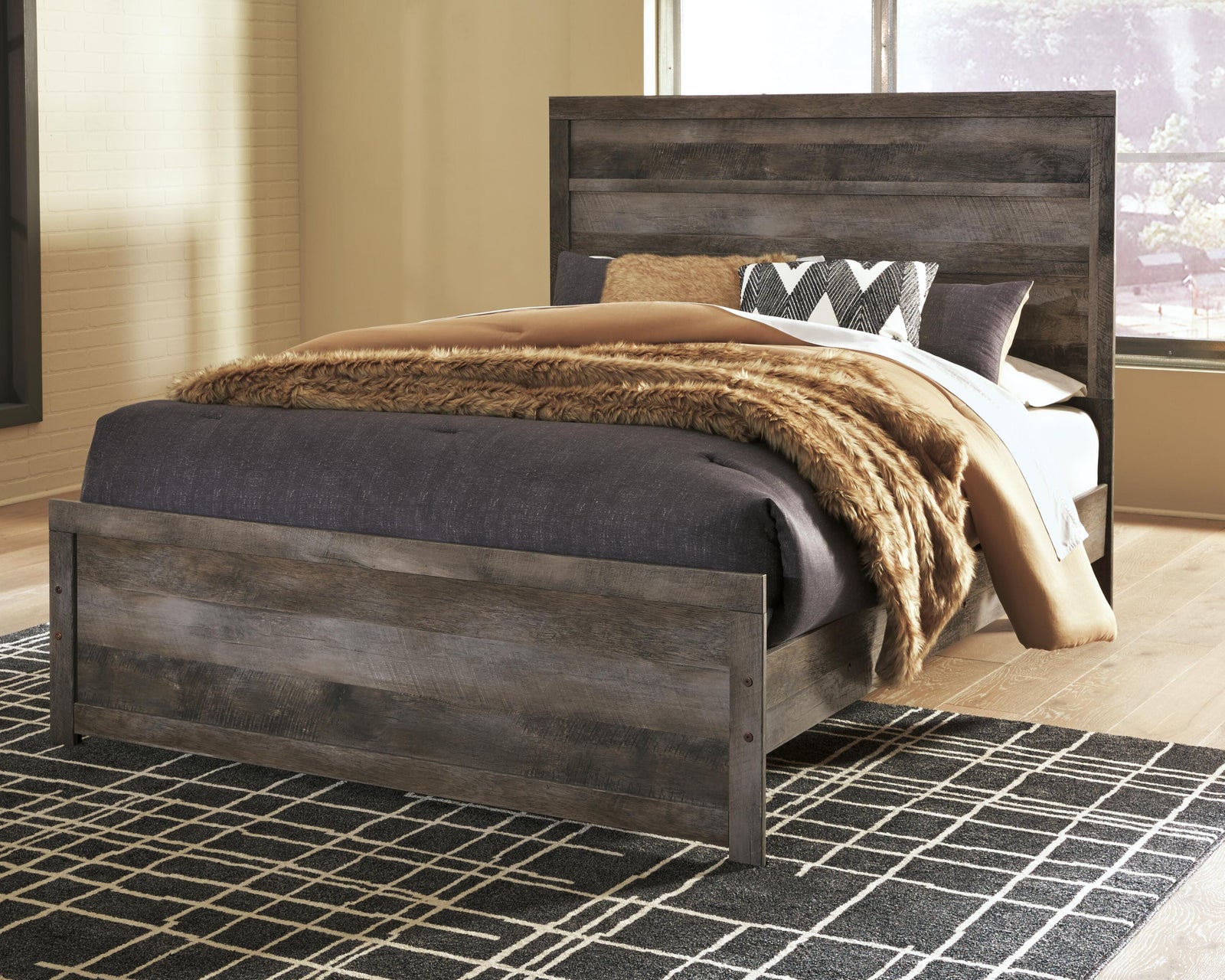 Wynnlow Panel Bed - Gray (B440-SI) - Image 2